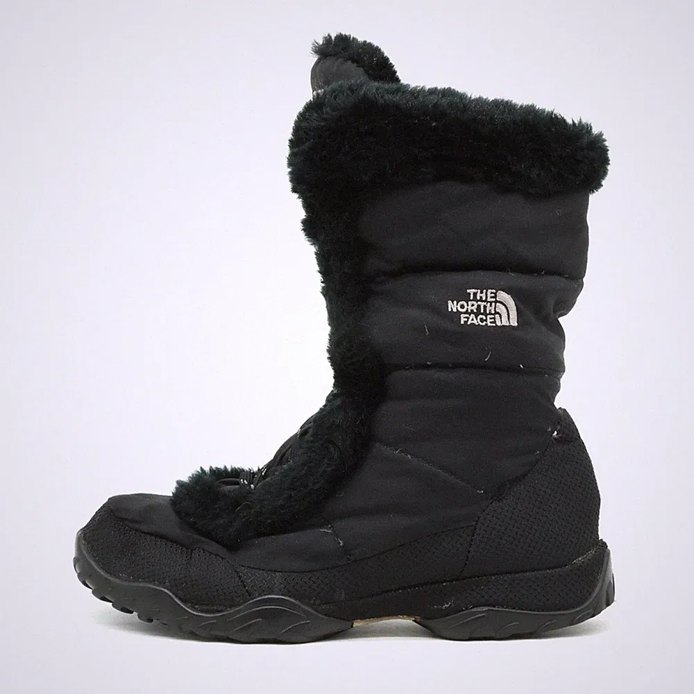 THE NORTH FACE Damen Winterstiefel Stiefel Schwarz Textil Mittel Outdoor EU 39