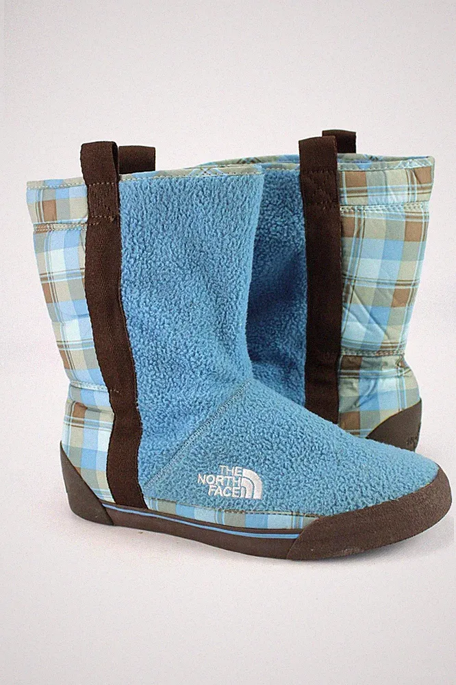 The North Face Gr.38,5 Damen Stiefel Stiefeletten Boots Blau TOP L 382