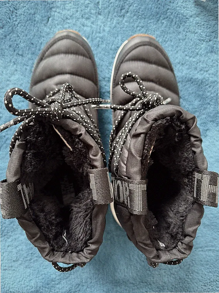 The North Face Schneestiefel gefüttert Schwarz Anti-Rutsch EU 39