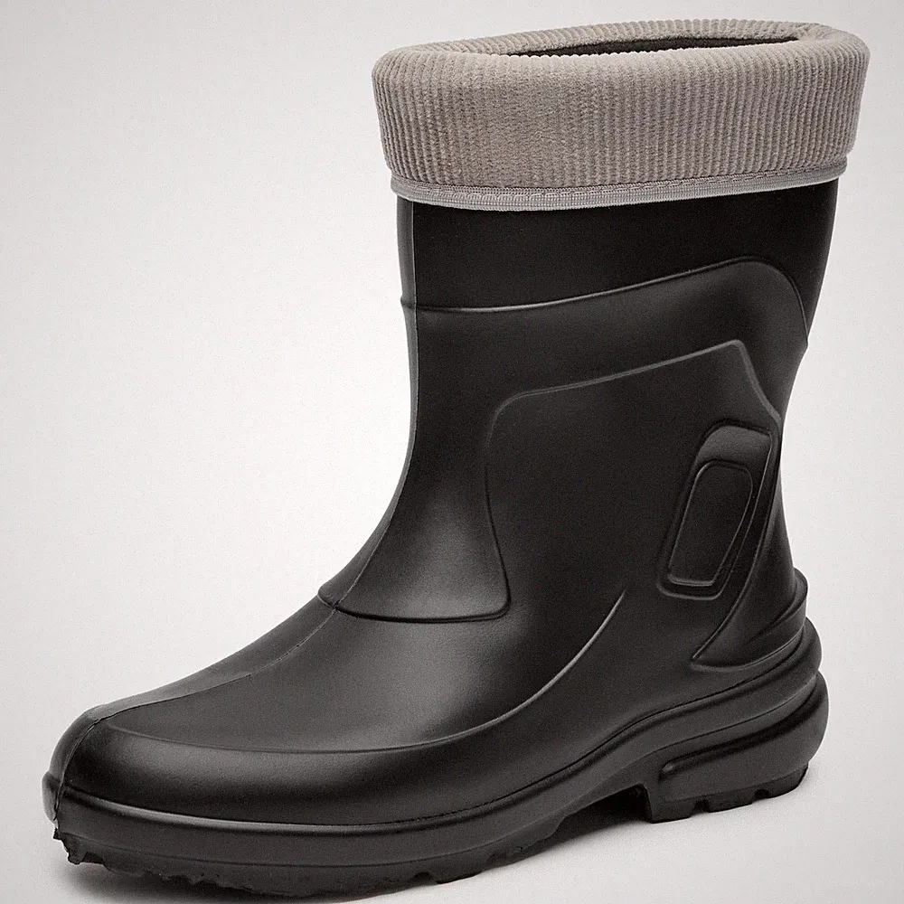 Thermo Eva Gummistiefel Damen gefüttert wasserdichte und federleichte Regenst...