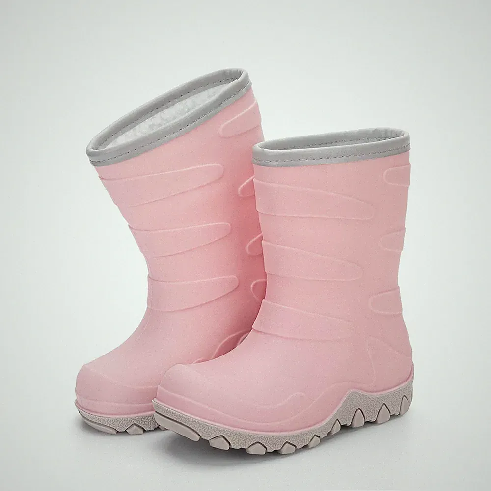 Thermo Wasserdichte Kinder gummistiefel AntiRutsc Mädchen Stiefel Junge Warme...