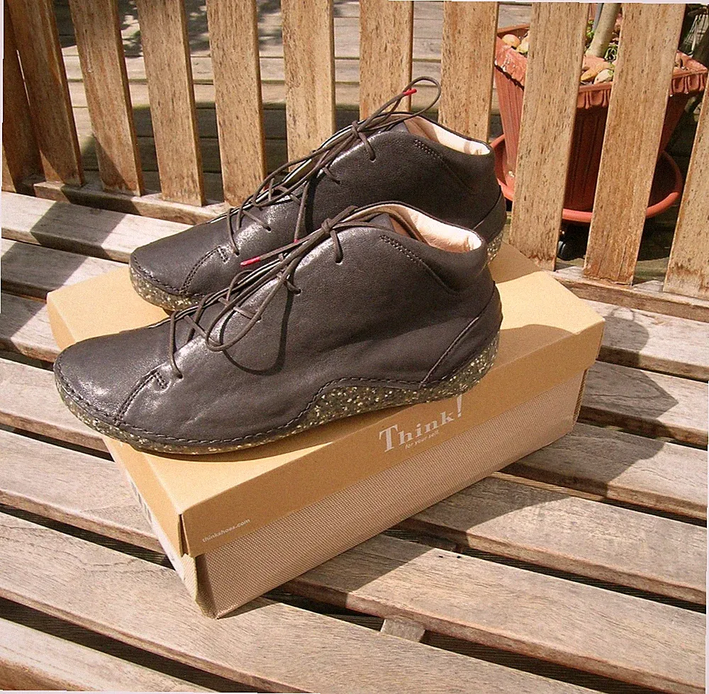 THINK! Damen KAPSL Bootie, Stiefelette, Wolf, Gr. 40,5 NEU