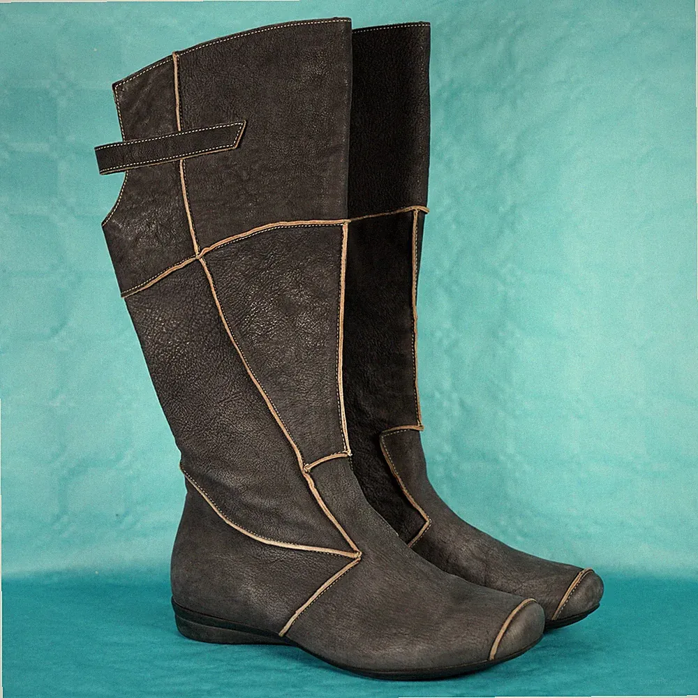 Think! Damenschuhe - Stiefel Größe 38 - 87138 geeignet f. orthopädische Einlagen
