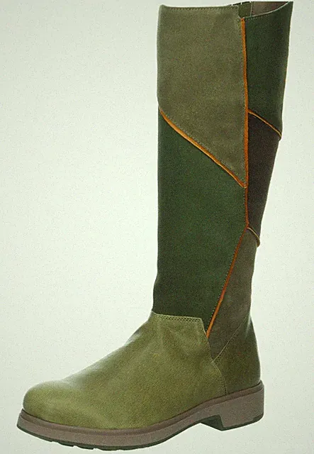 Think! Stiefel Wildleder Reißverschluss NEU - A-Ware
