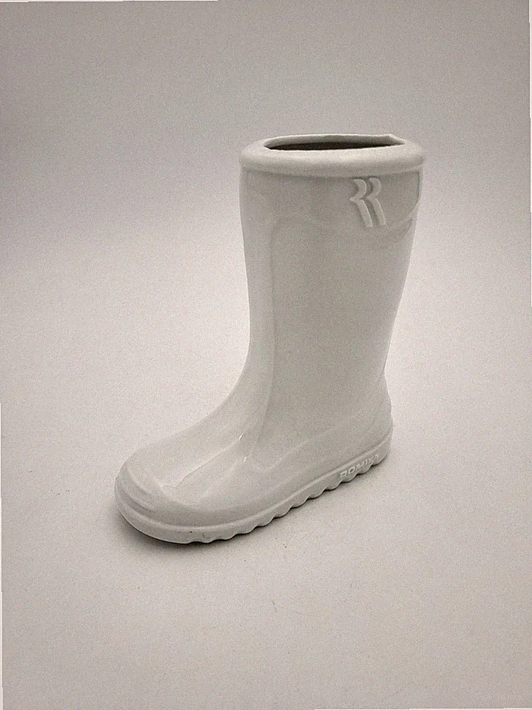 Thomas Porzellan Vase # 16 cm# Romika Kinder Gummistiefel # 80er Reklame Werbung
