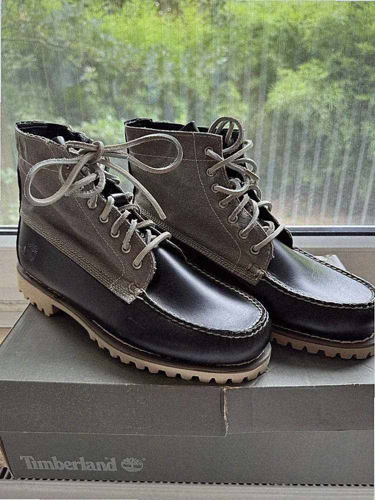 Timberland Authentics Chukka Boot black grey Boots Stiefel TB0A15D8 NEU GR 42,5