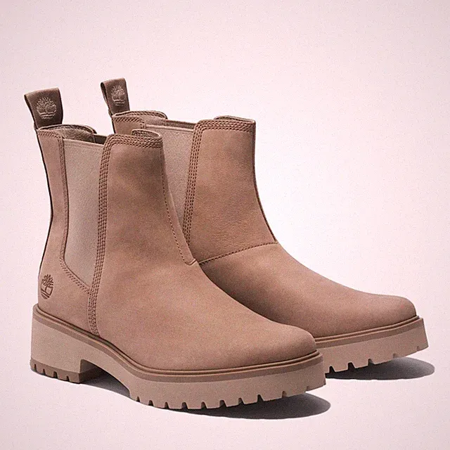 Timberland Carnaby Cool Mid Chelsea Boot Taupe Grau