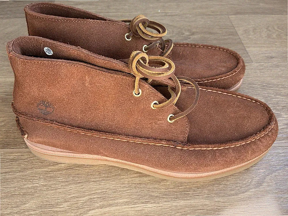 Timberland Chukka Mid Lace Up Bootsschuhe Wildleder Neu 45