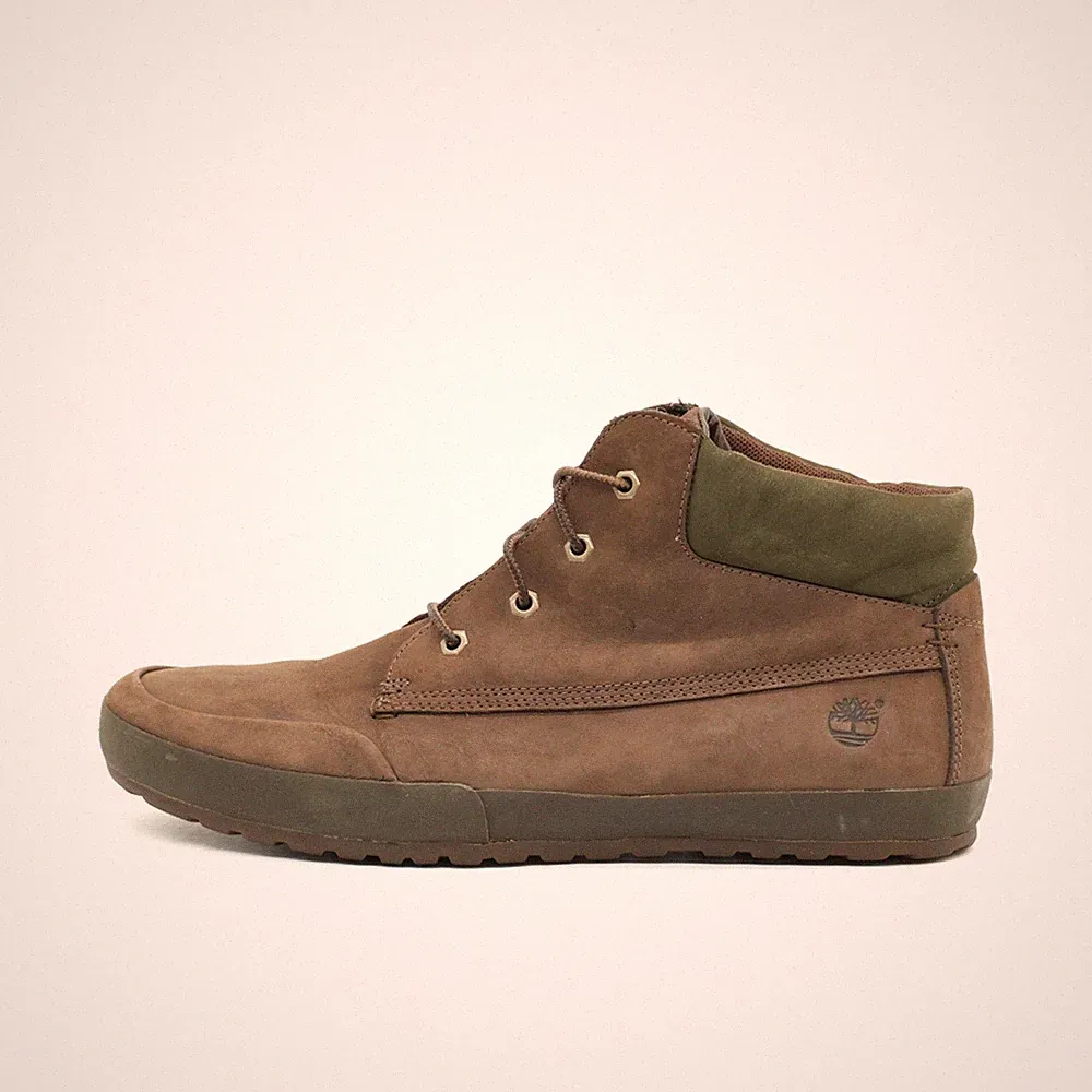 Timberland Damen 20606 Schnürstiefel Braun/Grü Nubukleder Outdoor Boots EU 41,5