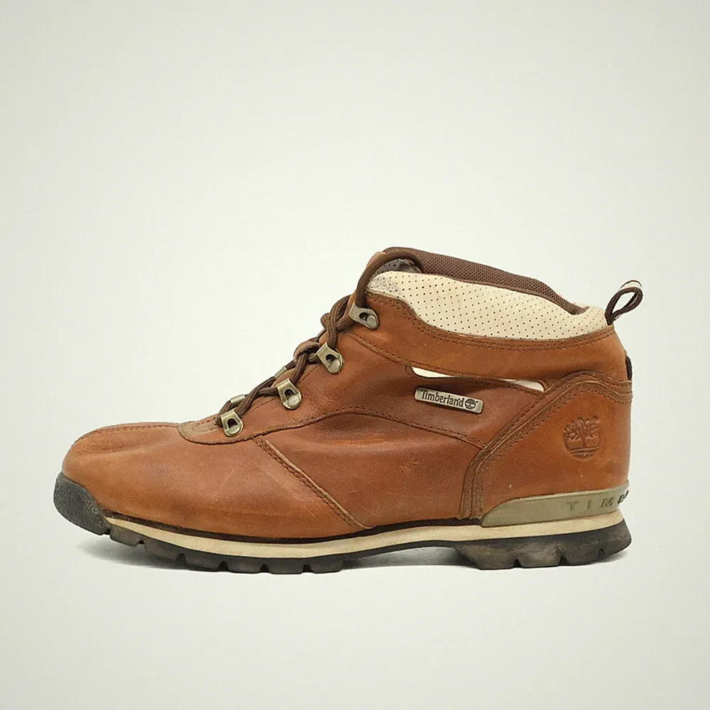 Timberland Damen 42990M Stiefel Braun Leder Outdoor Wanderstiefel EU 39,5