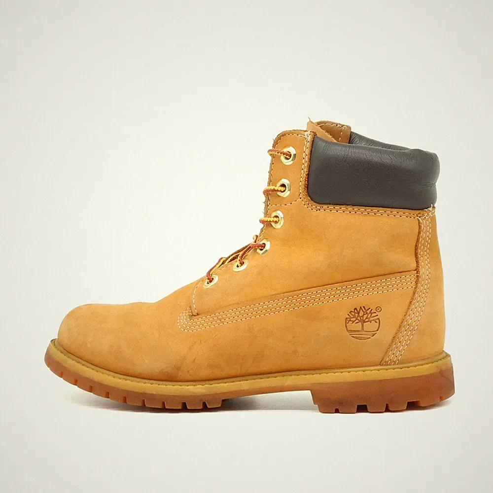 Timberland Damen 6-Inch Premium Boot Stiefel Gelb Hoch Arbeitsstiefel EU 39
