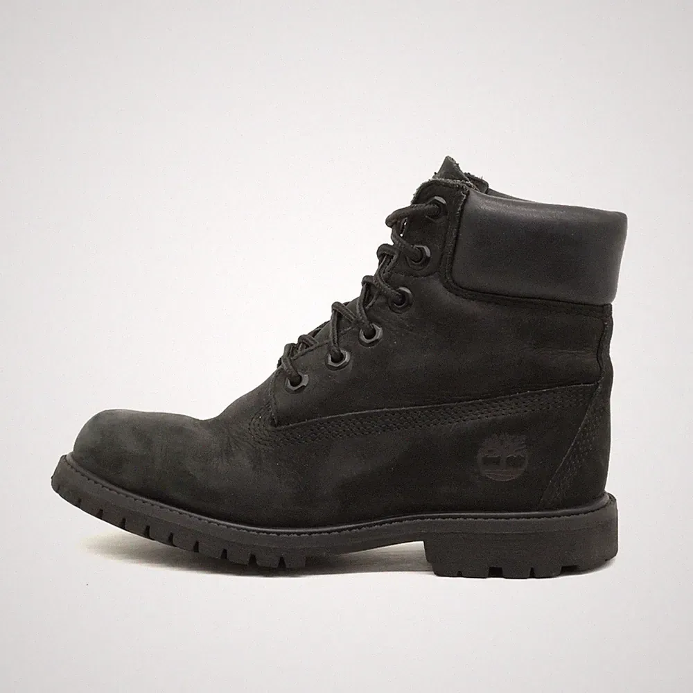 Timberland Damen 6-Inch Premium Boot Stiefel Schwarz Knöchelhoch Outdoor EU 37,5
