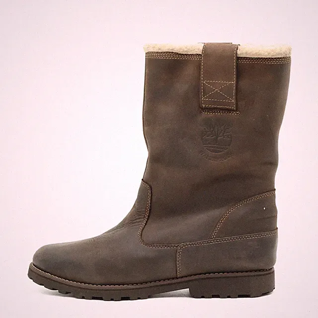 Timberland Damen 60974M Stiefel Braun Leder Winterboots Winterstiefel EU 40