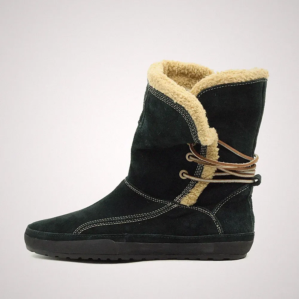 Timberland Damen 65600 Stiefel Schwarz Echtleder Boots Winterstiefel EU 39