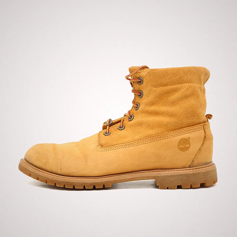 Timberland Damen 8323R Stiefel Gelb Nubukleder Knöchelhoch Premium Boot EU 42
