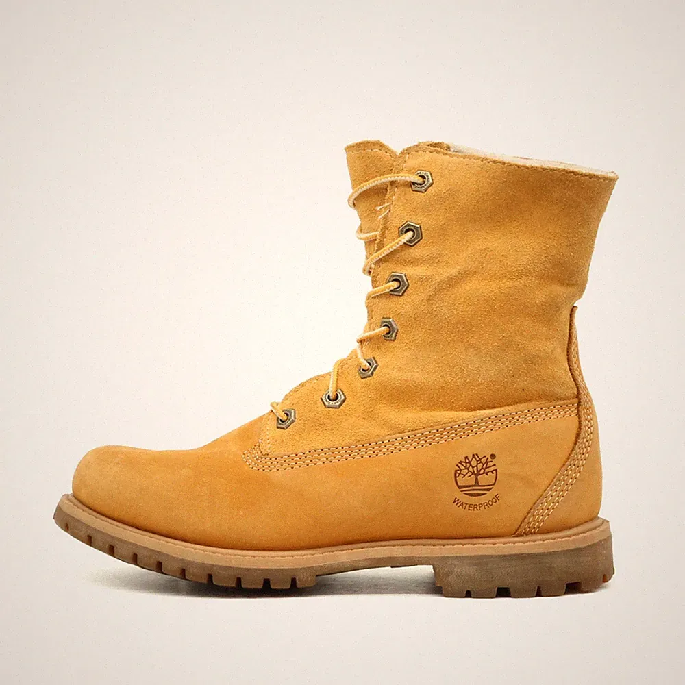 Timberland Damen 8329R Stiefel gelb Nubukleder Outdoor Outdoor-Stiefel EU 37,5