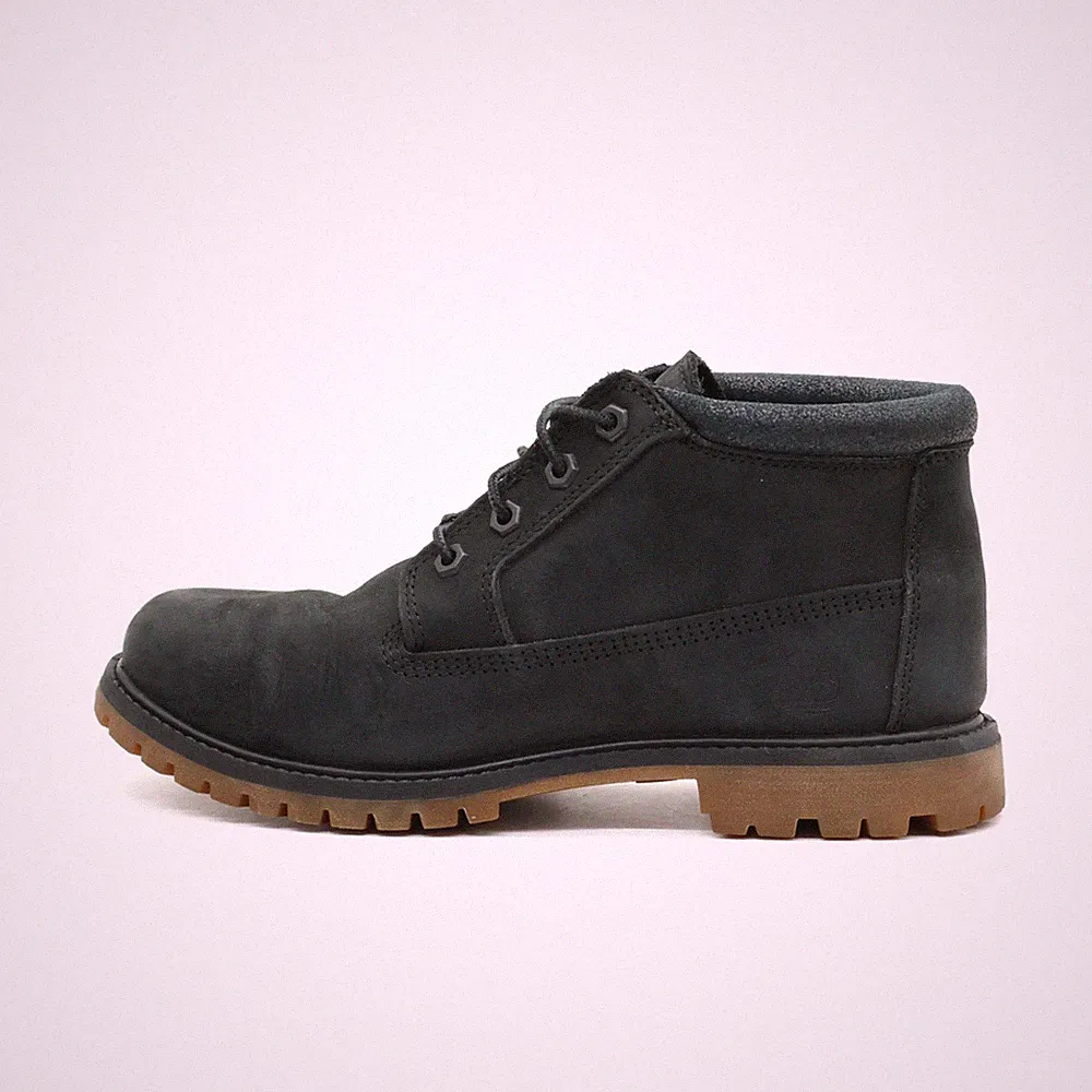Timberland Damen A1K9M Boots Schwarz Nubukleder Passform Stiefel EU 39