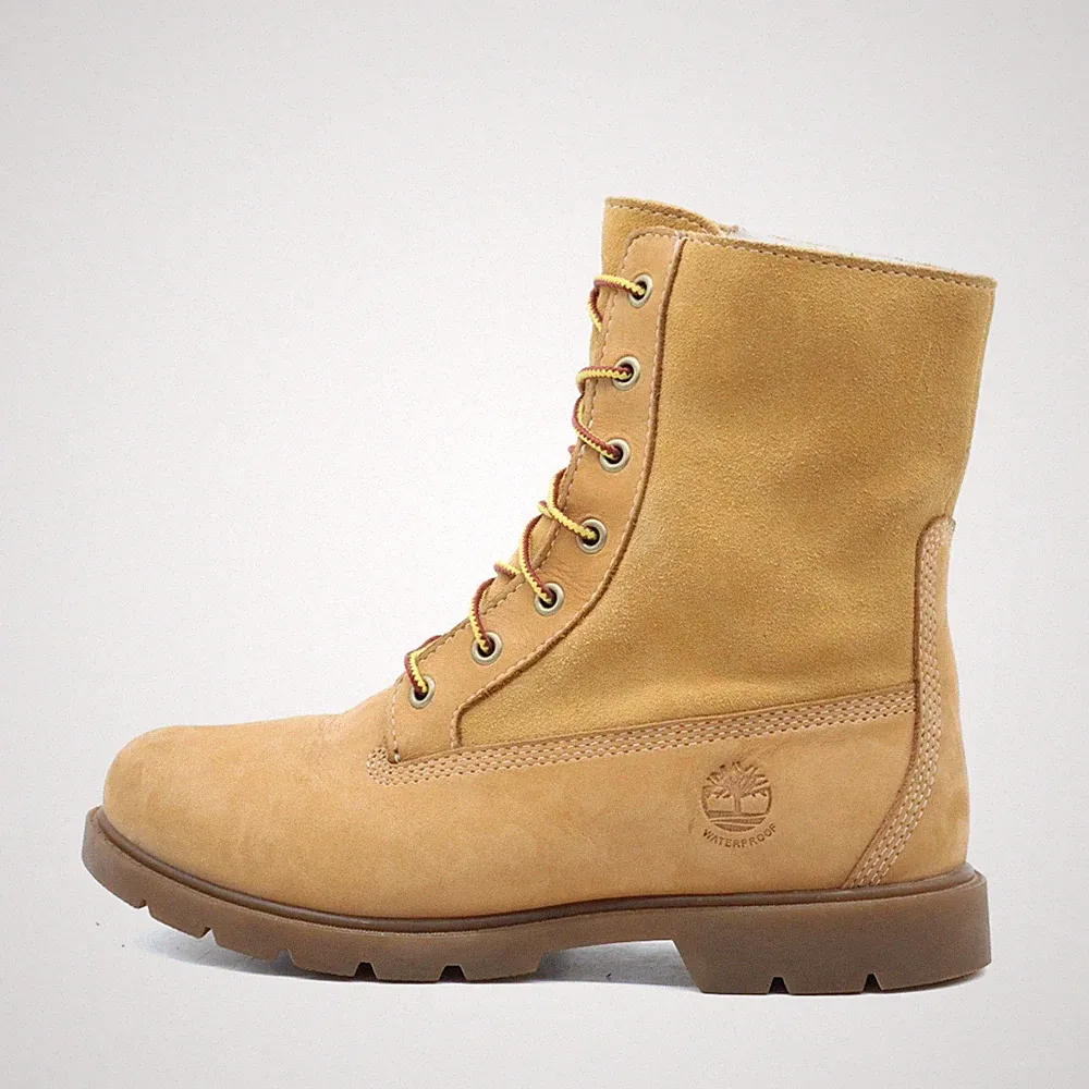 Timberland Damen A1KGC Boots braun Nubukleder Wasserdicht Stiefel EU 38.5