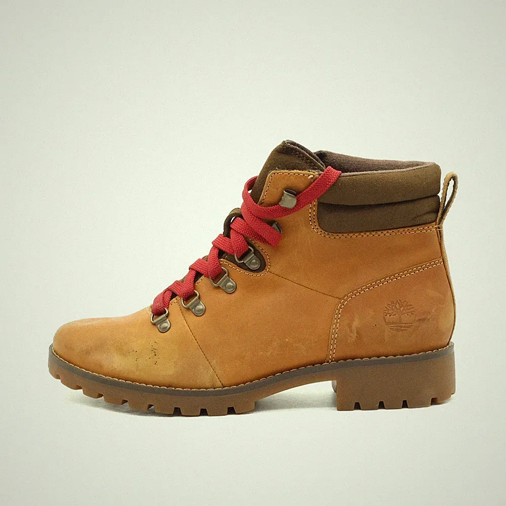 Timberland Damen A1R3G Stiefel Braun Leder Wasserdicht Wanderstiefel EU 38.5