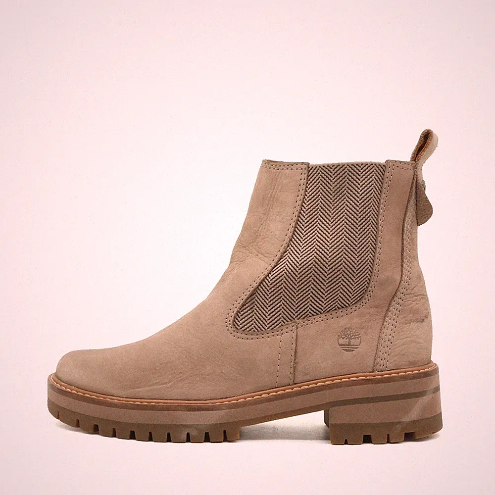 Timberland Damen A1RRK Stiefelette Beige Wildleder Chelsea Boot EU 37