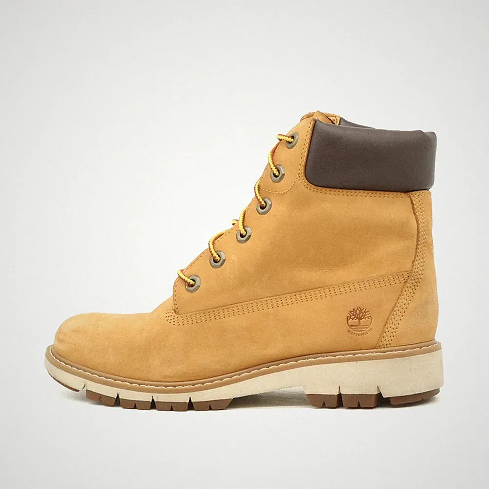 Timberland Damen A1T6U Stiefel Gelb Nubukleder Boots Arbeitsstiefel EU 39.5