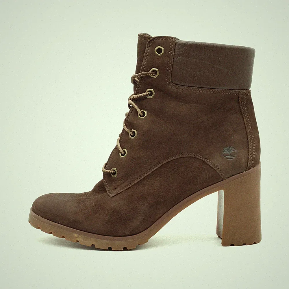 Timberland Damen A1Y21 Stiefel Braun Leder Passform Stiefeletten EU 39