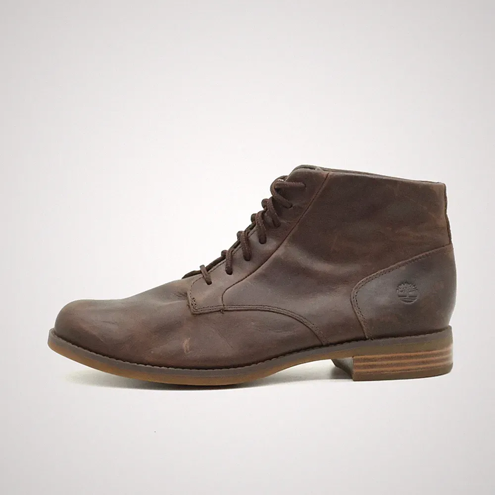 Timberland Damen A23FH Schnürstiefel Braun Leder Boots Stiefeletten EU 40