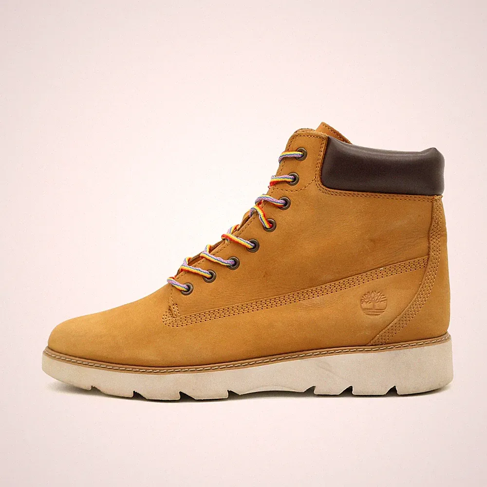 Timberland Damen A26JB Stiefel Gelb Nubukleder Schaft Outdoor-Stiefel EU 41