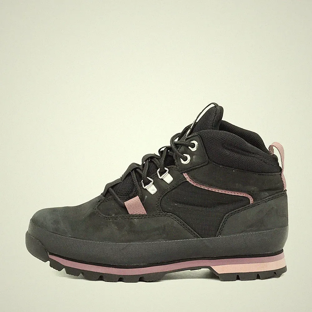 Timberland Damen A2K2Q Stiefel Schwarz/Rosa Waterproof Wanderschuhe EU 38.5