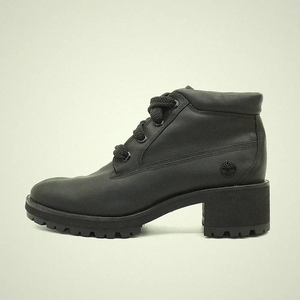 Timberland Damen A2KQR Stiefel Schwarz Leder Boots Stiefeletten EU 40