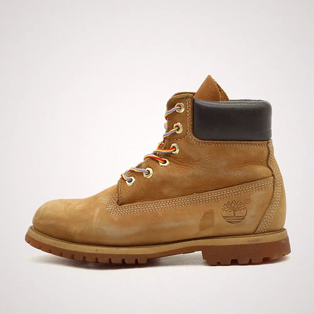 Timberland Damen Premium 6-Inch Boot Boots Weizen Knöchelhoch Stiefel EU 39