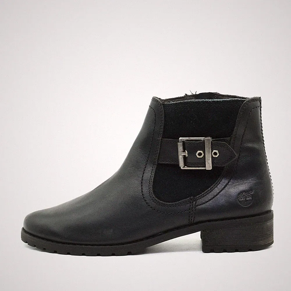 Timberland Damen Stiefel EU 38 Courmayeur Valley Chelsea Schwarz Boots