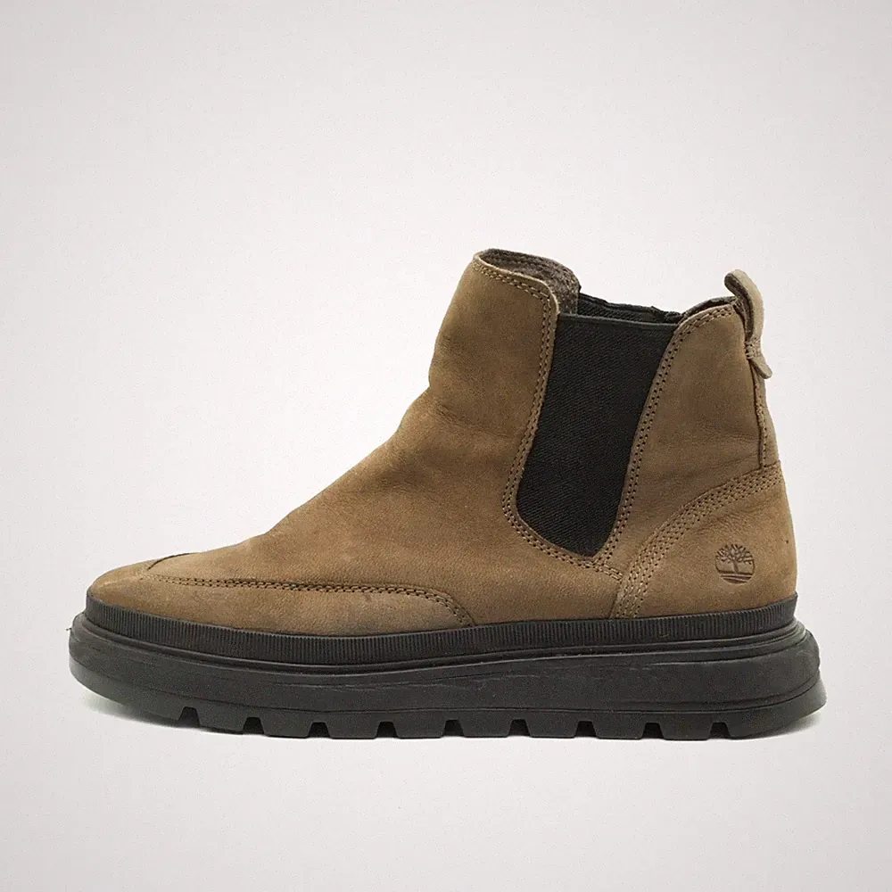 Timberland Damen Stiefel EU 39.5 A2JPJ Braun Elastische Seitenteile