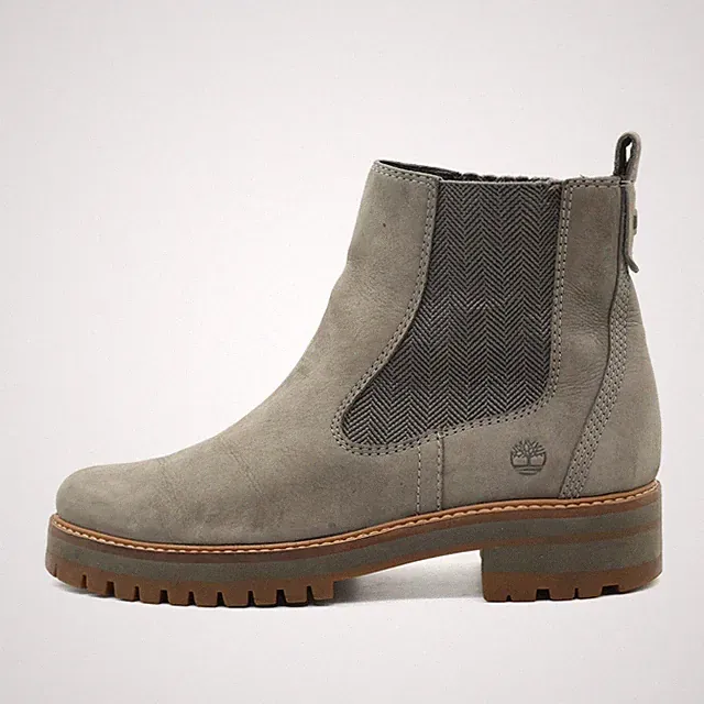 Timberland Damen Stiefel EU 40 A1J58 Grau Chelsea Boots