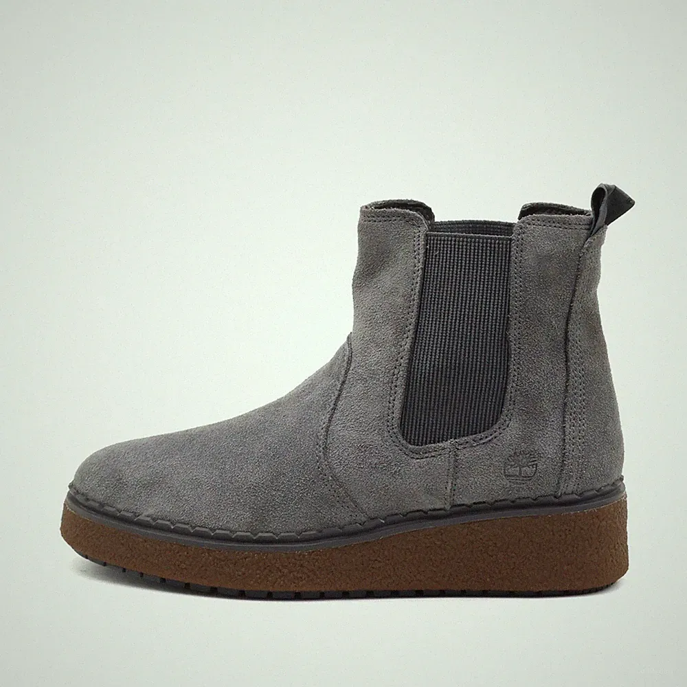 Timberland Damen Stiefel Grau Knöchel Chelsea-Stiefel EU 37
