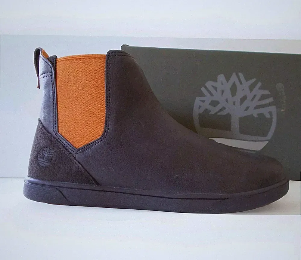 Timberland Damen/Unisex Stiefeletten Groveton Chelsea Leder terra/orange Gr39,585€