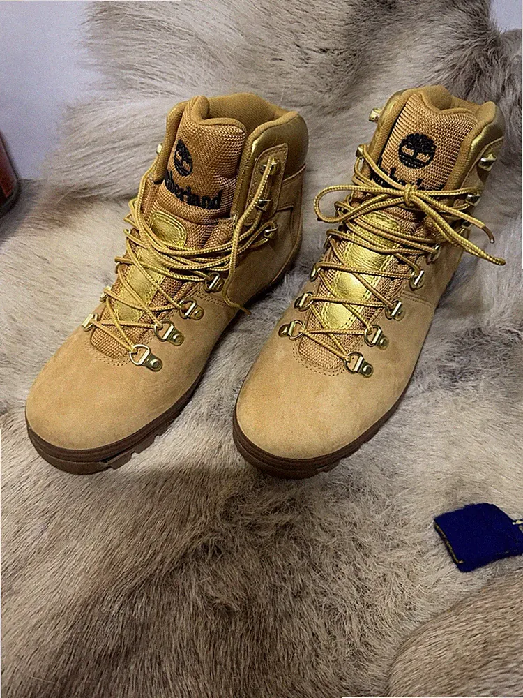 Timberland Euro Hiker Stiefel - Gelb/Gold - Damen Gr. 38 (Passend für 38.5) -NEU