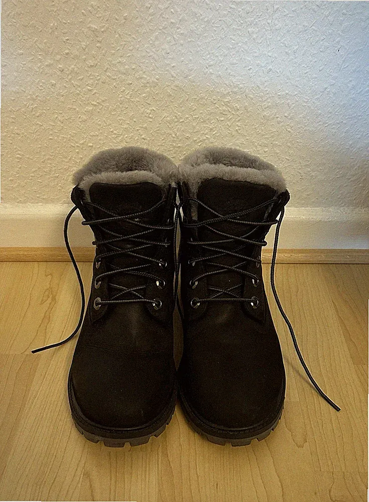 Timberland gefütterte Schnürboots Gr. 38