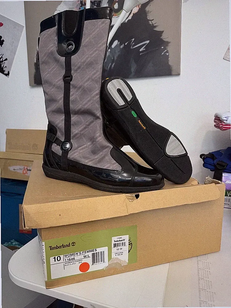 Timberland Gummistiefel Cohasset schwarz/grau Gr. 39,5