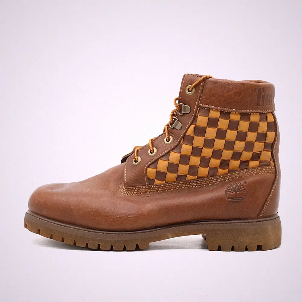 Timberland Herren 28093 Boots Braun Leder High-Top Classic Stiefel EU 44,5