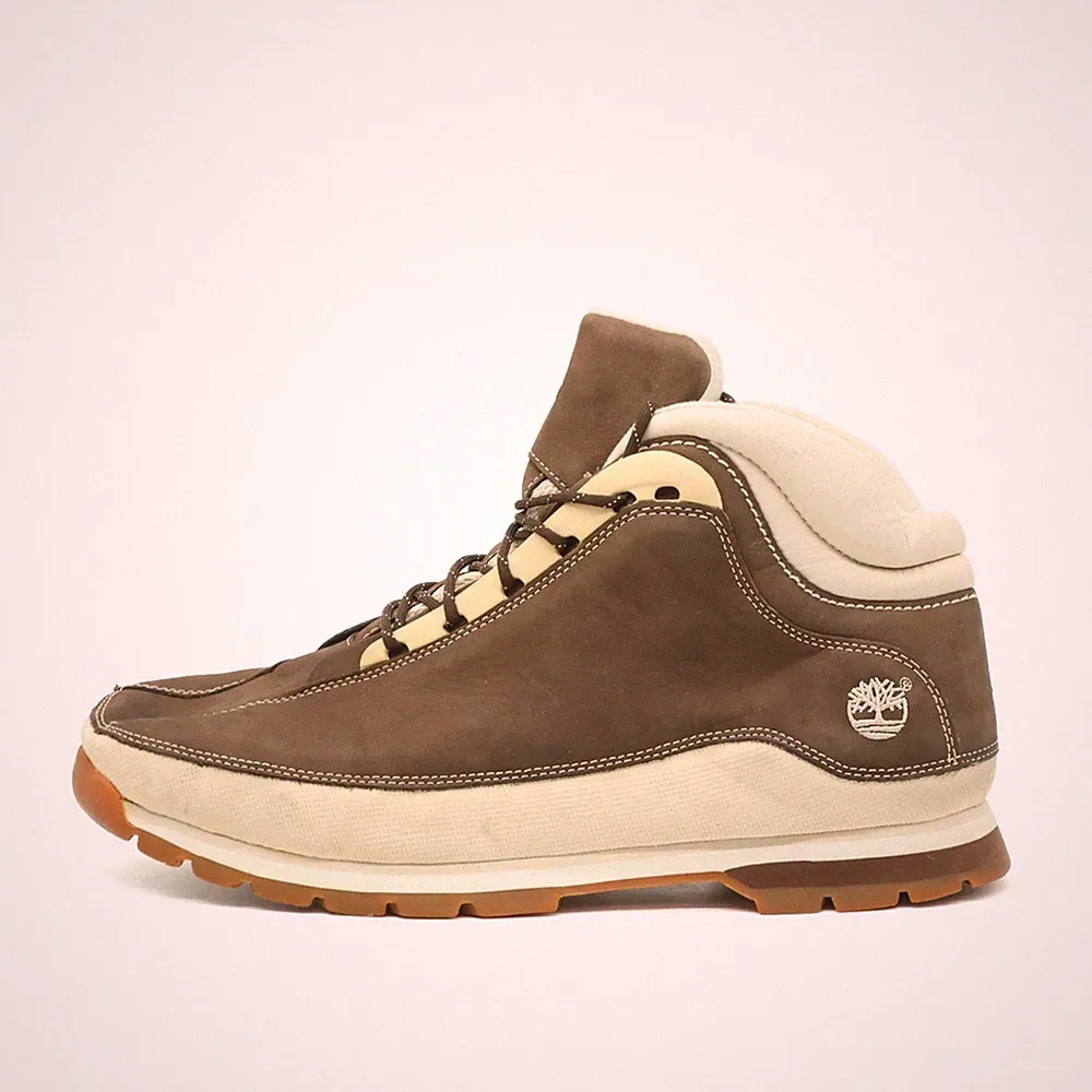 Timberland Herren 85114 Stiefel Braun Wildleder Boots Wanderschuhe EU 47,5