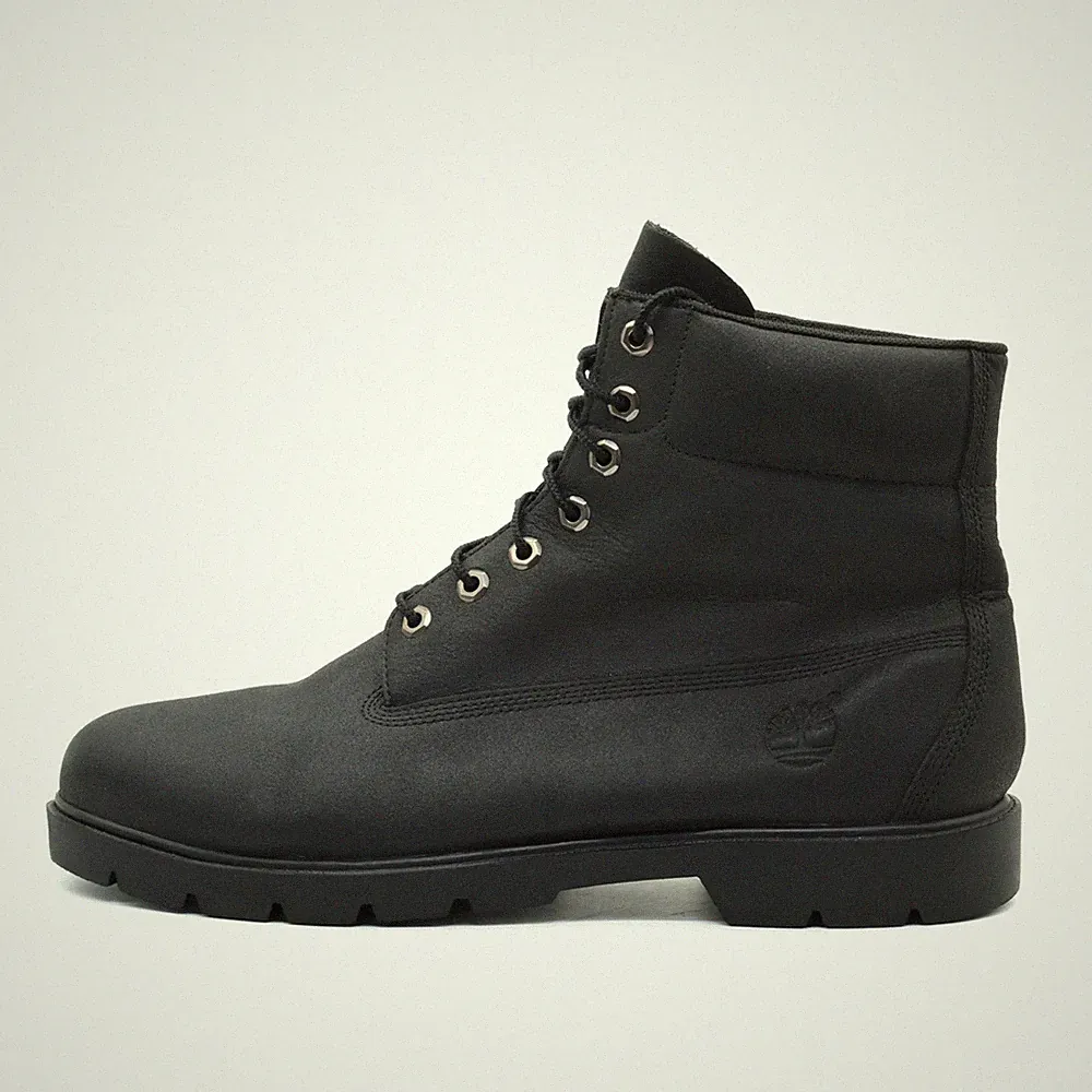 Timberland Herren A1114 Boots Schwarz Nubukleder Heritage Stiefel EU 47.5