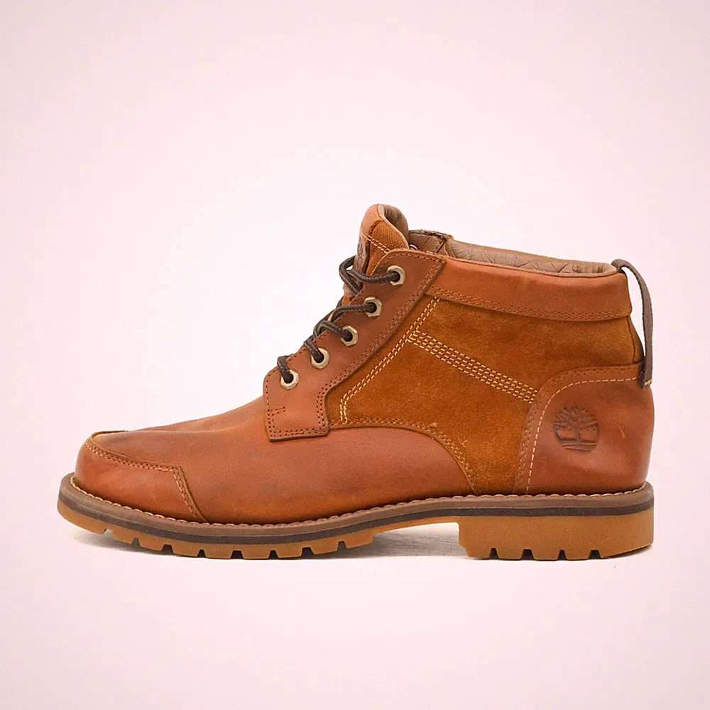 Timberland Herren A13HD Boots Braun Leder Knöchelhoch Stiefel EU 43.5