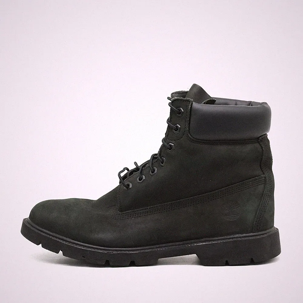 Timberland Herren A1435 Stiefel Schwarz Leder Hoch EU 45,5
