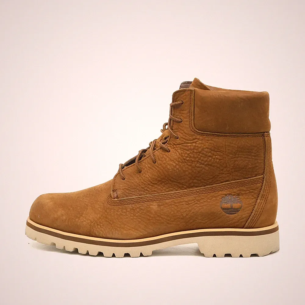 Timberland Herren A1PA2 Boots Braun Nubukleder High-Top Stiefel EU 43