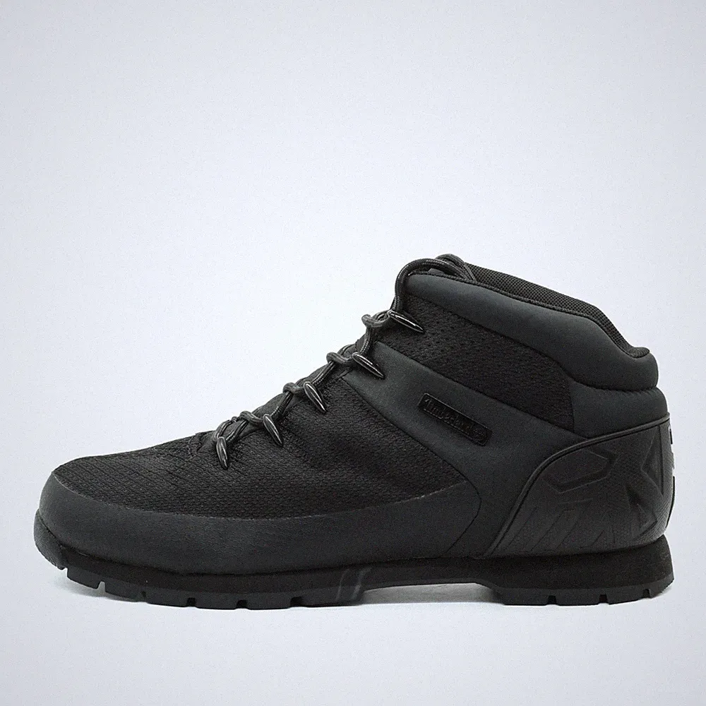 Timberland Herren A1QHR Stiefel Schwarz Textil Mittel Outdoorstiefel EU 47,5