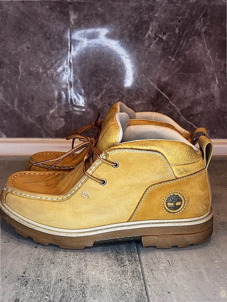 Timberland Herren Schuhe Rugged Street Chukka Boots Gr. 40 beige