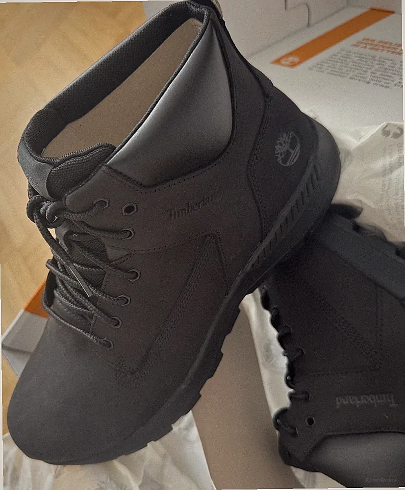 Timberland Killington Trekker Mid Lace Stiefel schwarz Leder EU 44,5 UNGETRAGEN