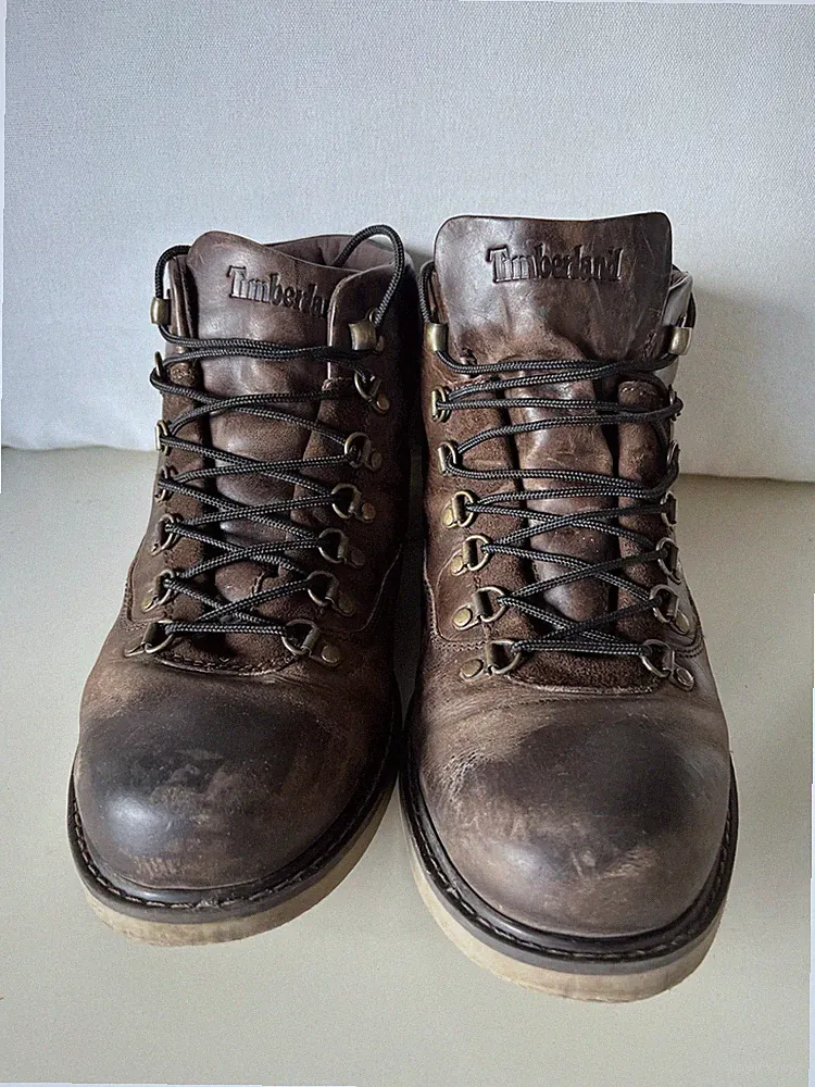 Timberland Newmarket II Mid Hiker Brown Schuhe Stiefel A5V29 EU 44.5 / US 10.5