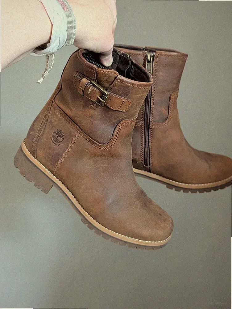 Timberland Ortholite Chelsea Boots Stiefelette Braun Cognac Herbstfarben